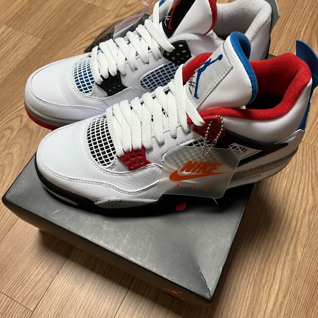나이키 에어 조던 레트로 4 왓 더 270