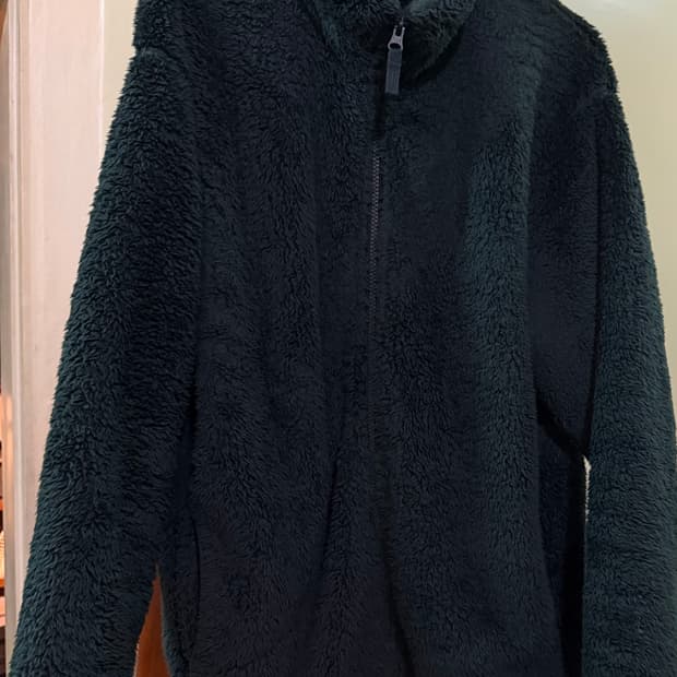 유니클로 후리스 XL 초록색