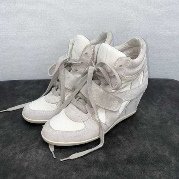 [Limited] ASH Bowie Suede Wedge Sneakers