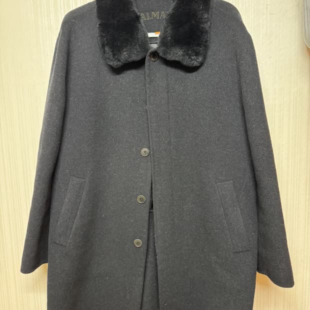 발망 토끼모피 코트