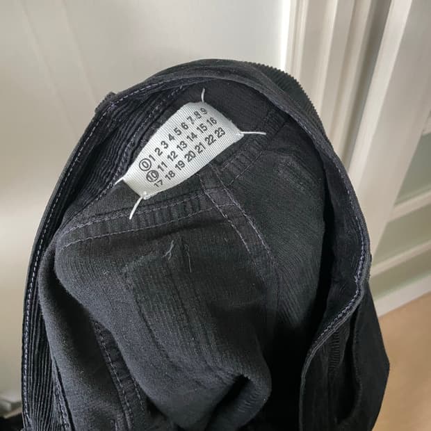 마르지엘라 아티저널 코듀로이 팬츠