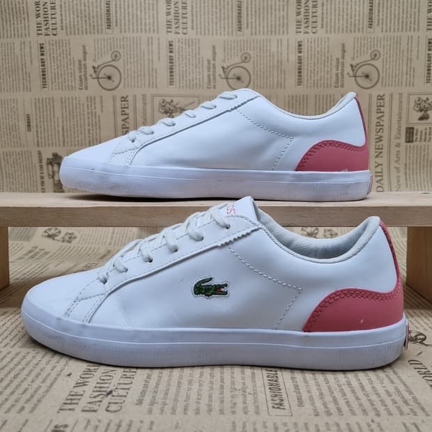 라코스테 파워코트 여성스니커즈235