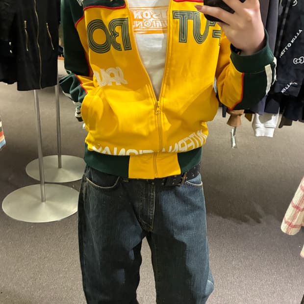 M)OBLO National 빈티지 트레이닝 져지(이염)