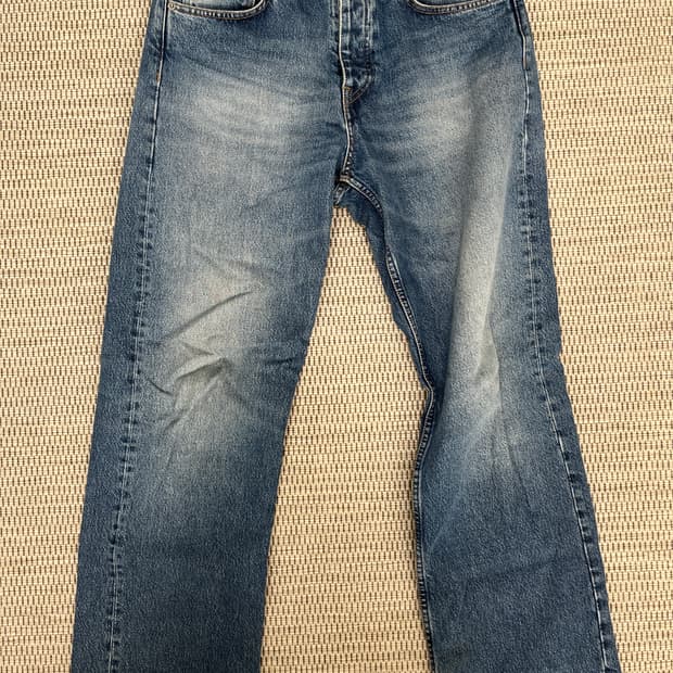 선플라워 루즈 데님