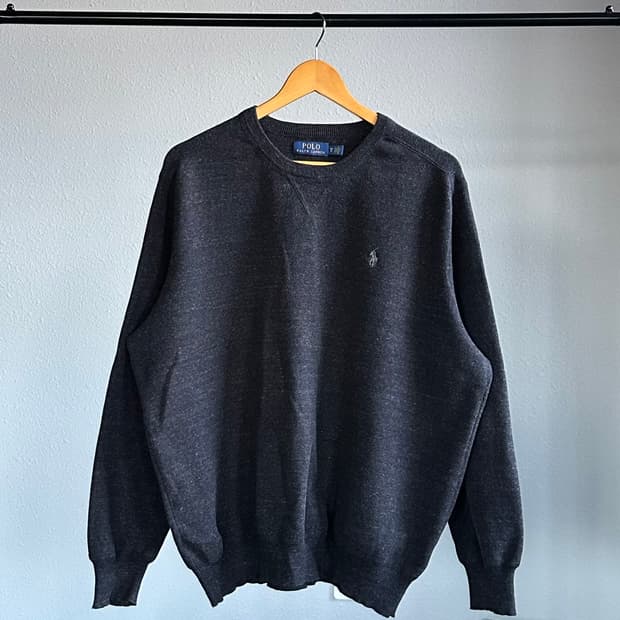 [XL]폴로 랄프로렌 코튼 니트 스웨터