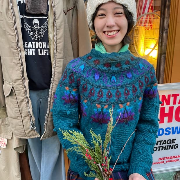 90s Vintage Woolrich Woman Wool Knit