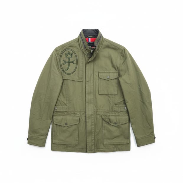 까스텔바작 카키색 야상 점퍼