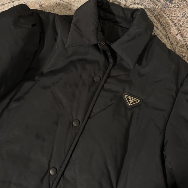 빈티지 프라다 숄더볼륨 퍼프자켓