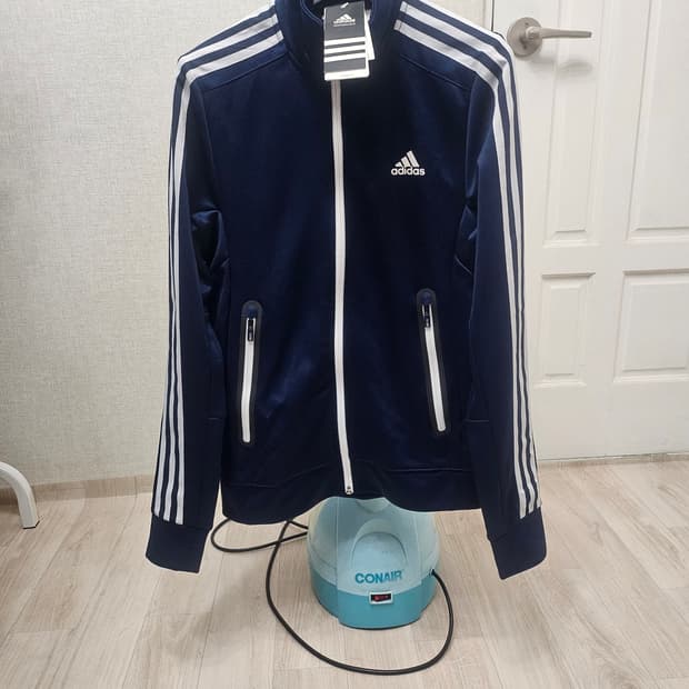 (90~95) ♡미착용♡ 아디다스 에센셜 [네이비] 트랙탑져지