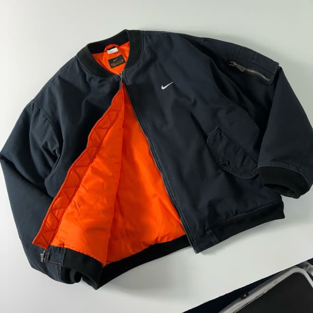 Nike 나이키 라이프 우븐 플라이트 자켓