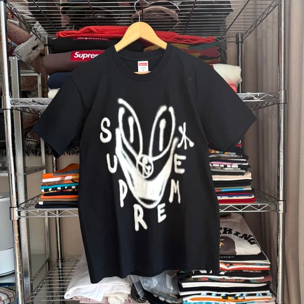 슈프림 스마일 반팔 티셔츠