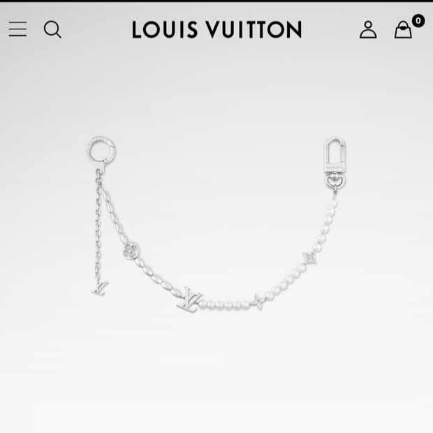 루이비통 펄 벨트체인 겸 백참 (새상품)