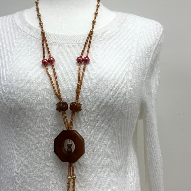 빈티지 보헤미안 목걸이