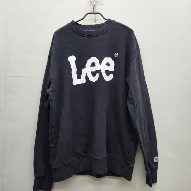 Lee 빅로고 프린팅 맨투맨 M(L)