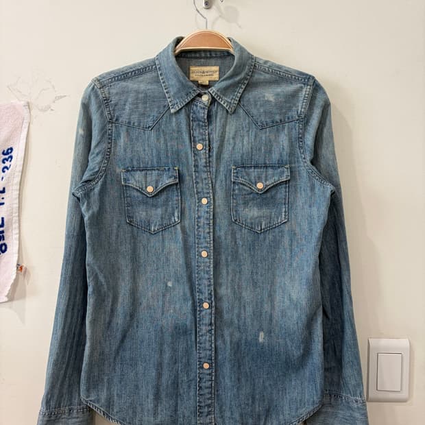 208. 데님앤서플라이 셔츠