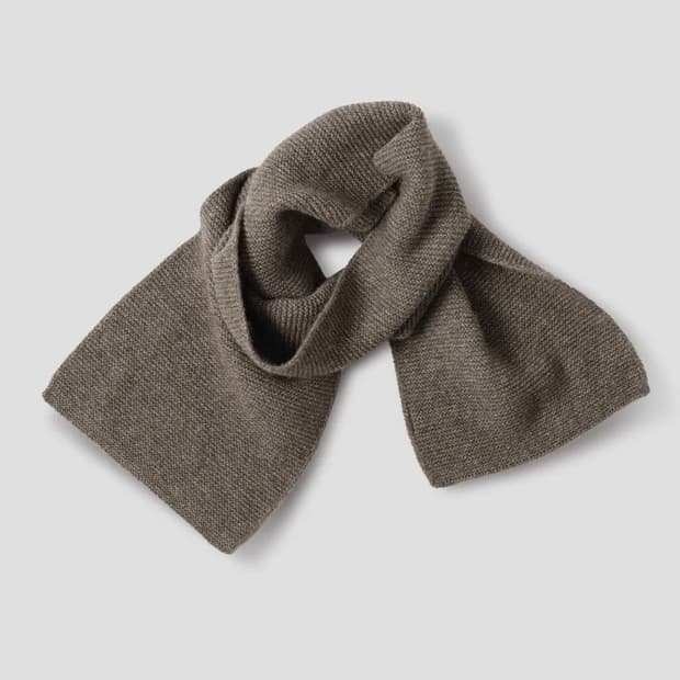 마가렛호웰 MHL. 25fw 캐시미어 머플러 스몰/네추럴 트위스트