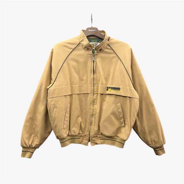 USA VINTAGE 워크 블루종자켓 패디드 톤온톤 파이핑 디테일 베이지