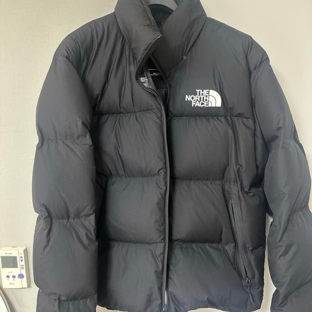 노스페이스 rmst 블랙 패딩 L사이즈