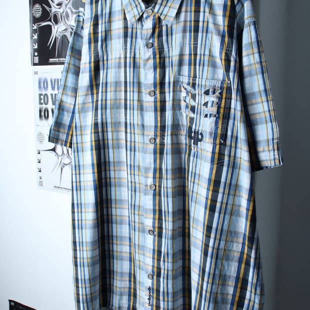 (2XL-3XL) 펠레펠레 반팔 카라 티셔츠 90S 년대-H31785