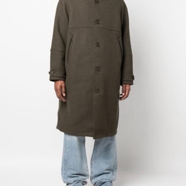 아워레가시 후드 더플 코트 48사이즈 판매