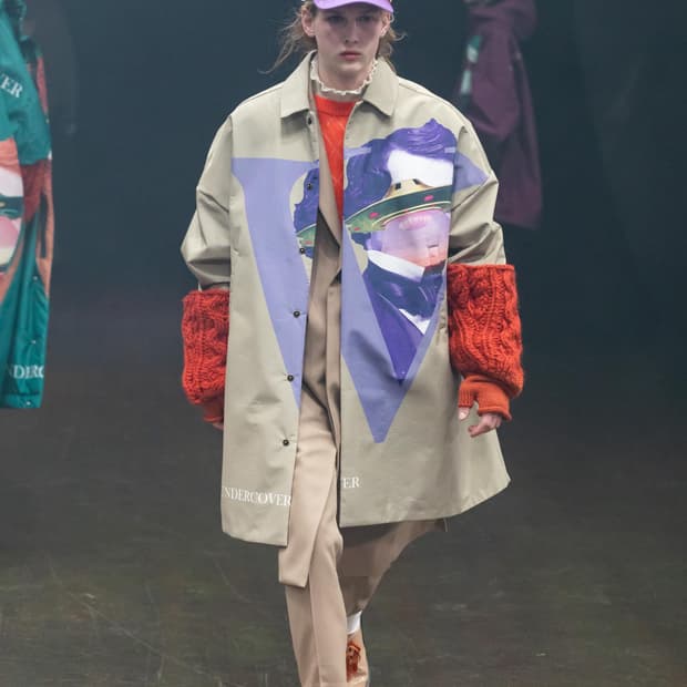 언더커버 19AW 모헤어 니트