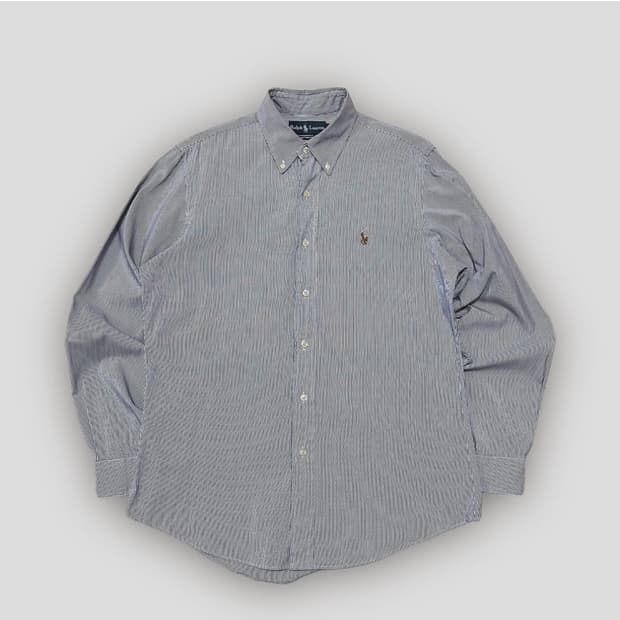 폴로 스트라이프 셔츠 남방