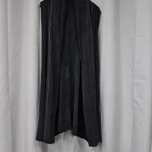 이상봉 컬렉션 플리츠 주름 베스트 