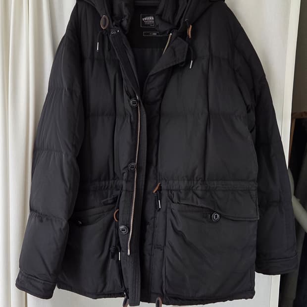 프리즘웍스 카라코람 덕다운 패딩 XL 블랙