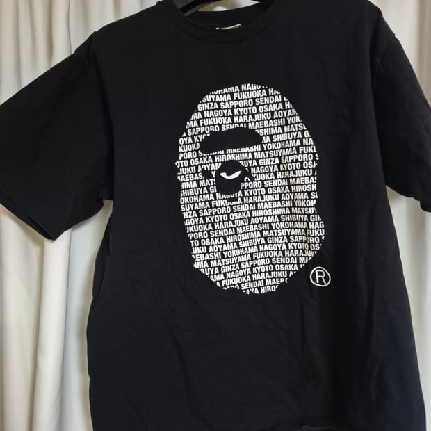 베이프 반팔 티셔츠