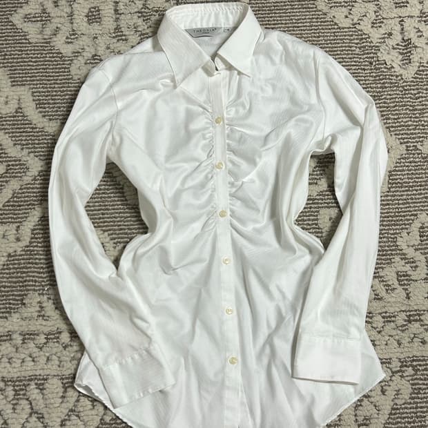 Theoria 셔링 셔츠 블라우스 긱시크맛