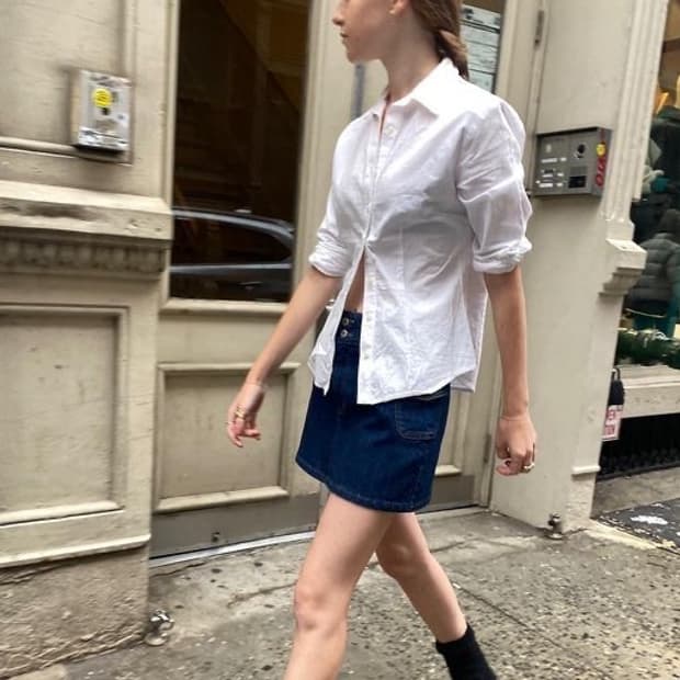 브랜디멜빌 체크 밀리 셔츠