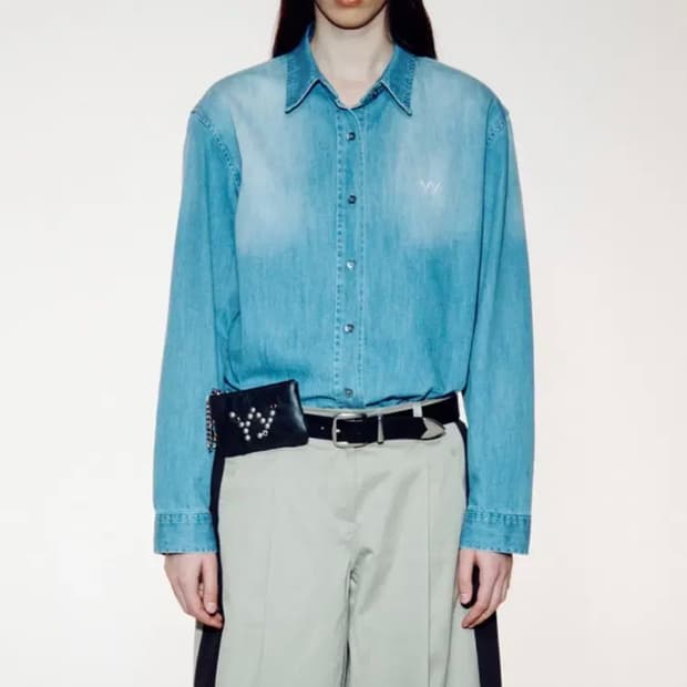 Open yy denim shirts 데님 셔츠