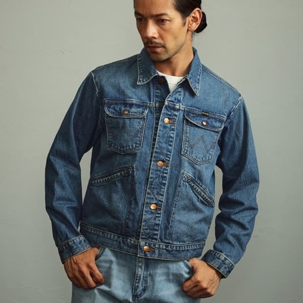 랭글러 재팬 Wrangler Japan 브래드피트 복각 일본매장 한정판