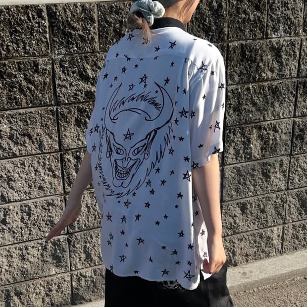 Supreme 18SS Devil Rayon Shirt