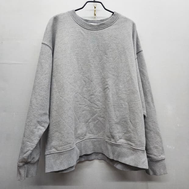 자라 그레이 크루넥 스웻 맨투맨 2XL(남여공용)