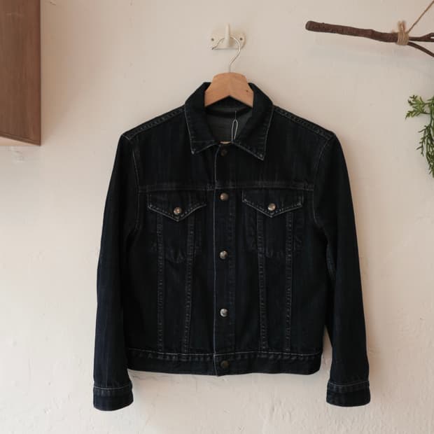 헬무트랭 데님 자켓