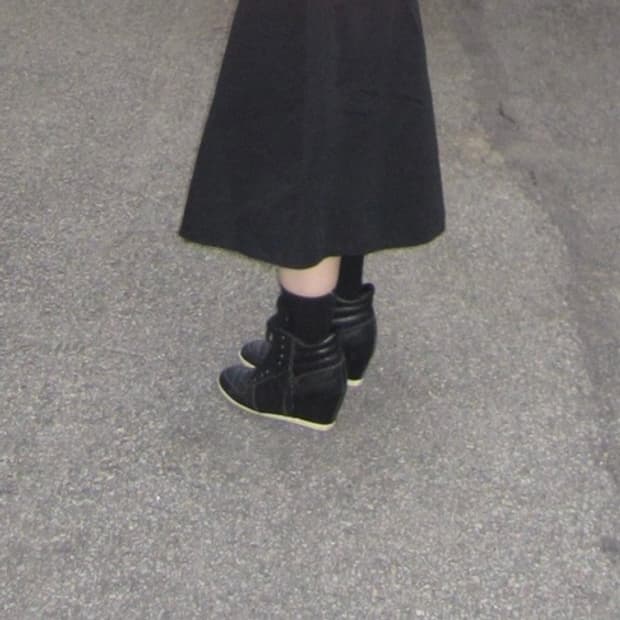 ASH 웨지힐 스니커즈 37