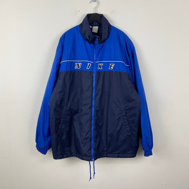나이키 올드스쿨 센터스우시 배색 바람막이 자켓 3XL