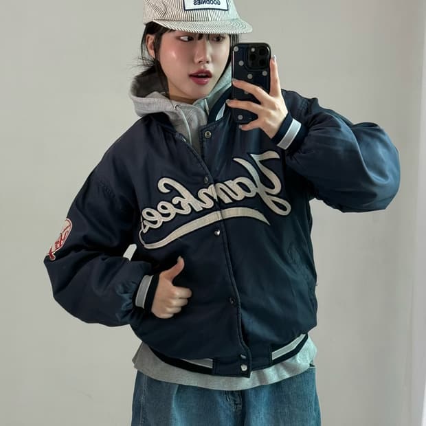 90‘s LA 양키즈 네이비 자켓