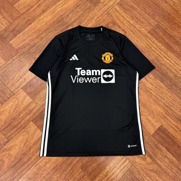 XL 아디다스 맨체스터유나이티드 맨유 커스텀 트레이닝 티셔츠