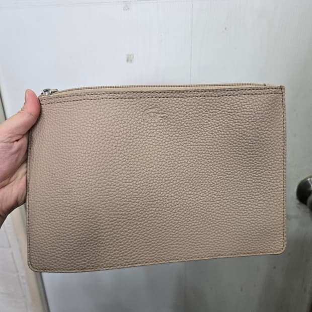 LACOSTE 라코스테 클러치 & 파우치백! 디자인 깔끔하고 상태 굿~