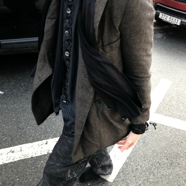 폴하든 트위드 블레이저