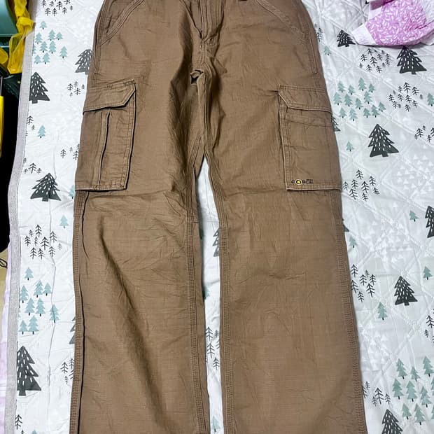 (32) 칼하트 브라운 카고 워크팬츠