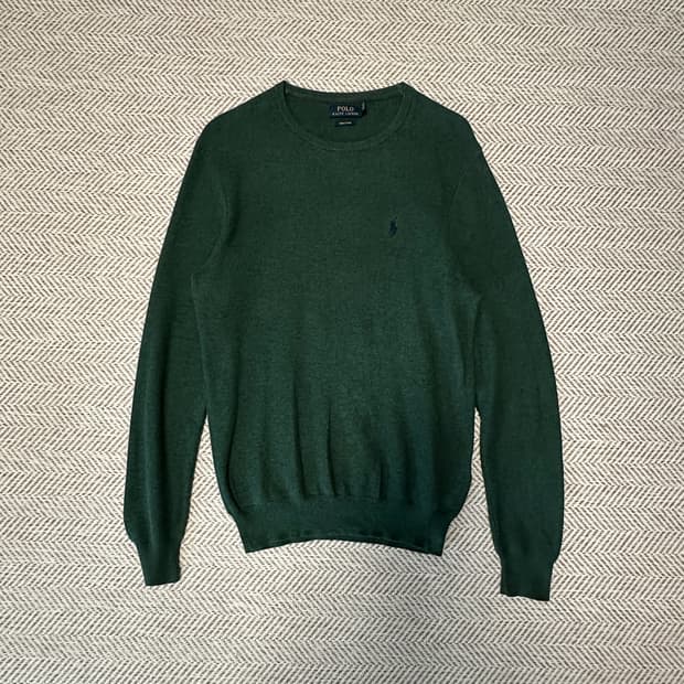 POLO RALPH LAUREN pima cotton sweater