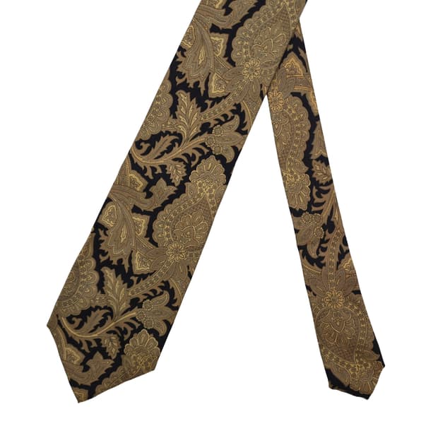 WESLEY JR. 빈티지 실크 넥타이 [BCF10803_0332-47]