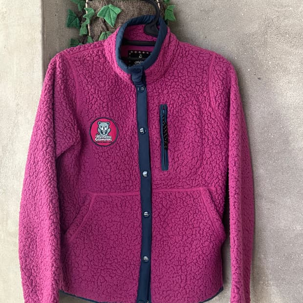 히스테릭글래머 퍽베어 플리스 자켓