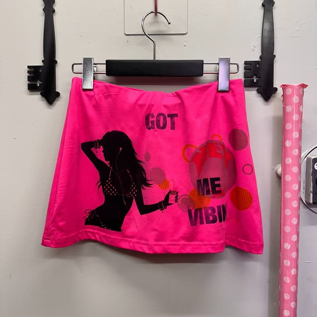 Y2k Pop Girl Reprinting Shorts Mini Sk