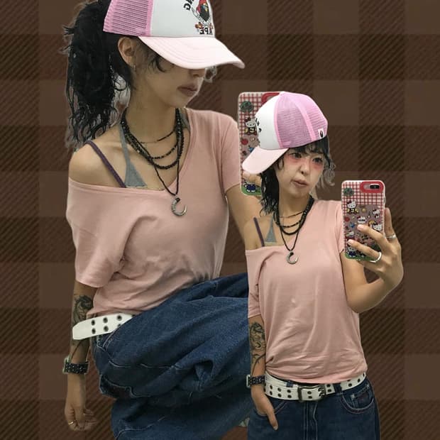Pirate Bape Pink Mesh Cap