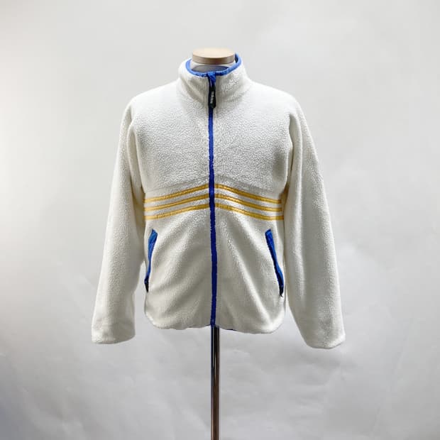 아디다스 셔파 풀 집업 화이트 공용 S