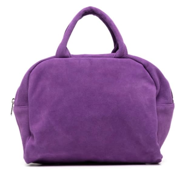 꼼데가르송 스웨이드백 퍼플 스몰 